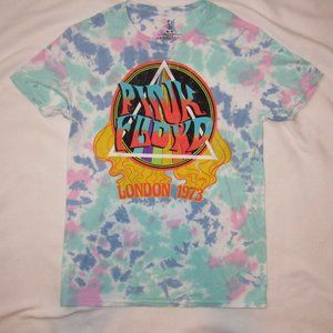 Pink Floyd T-shirt Tie-Dye Women's Large London 1973 Earls Court, New NWOT